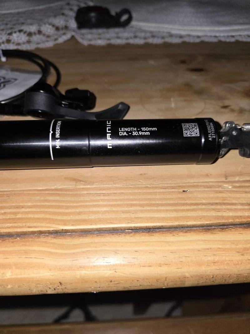 Teleskopická sedlovka X-fusion Manic 150mm/ 30,9mm