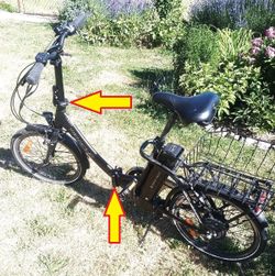 Skládací elektrokolo do kufru auta