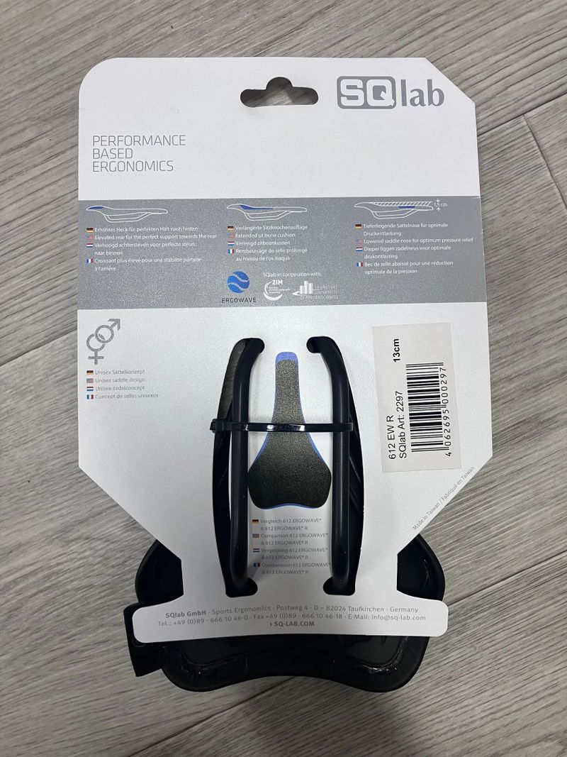 Ergon SR Pro Carbon Men a SQlab 612 Ergowave R S-Tube