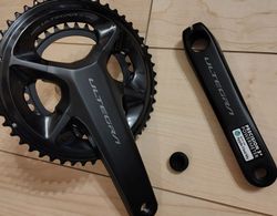 Nové kliky Shimano Ultegra 8100 s wattmetrem 4iiii 172,5, 50/34