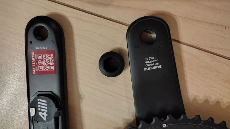 Nové kliky Shimano Ultegra 8100 s wattmetrem 4iiii 172,5, 50/34