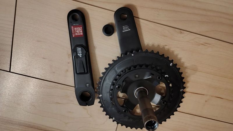Nové kliky Shimano Ultegra 8100 s wattmetrem 4iiii 172,5, 50/34