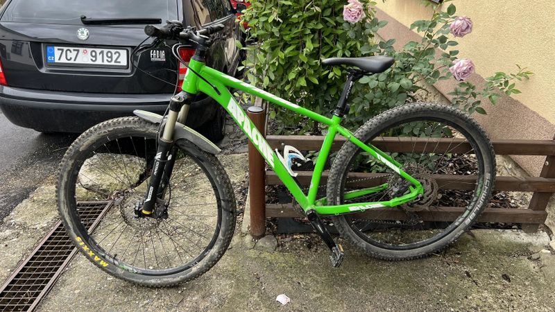 29" horské kolo Apache Tuwan A1, acid green, 2021