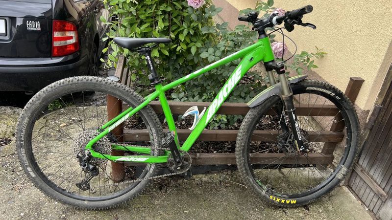 29" horské kolo Apache Tuwan A1, acid green, 2021