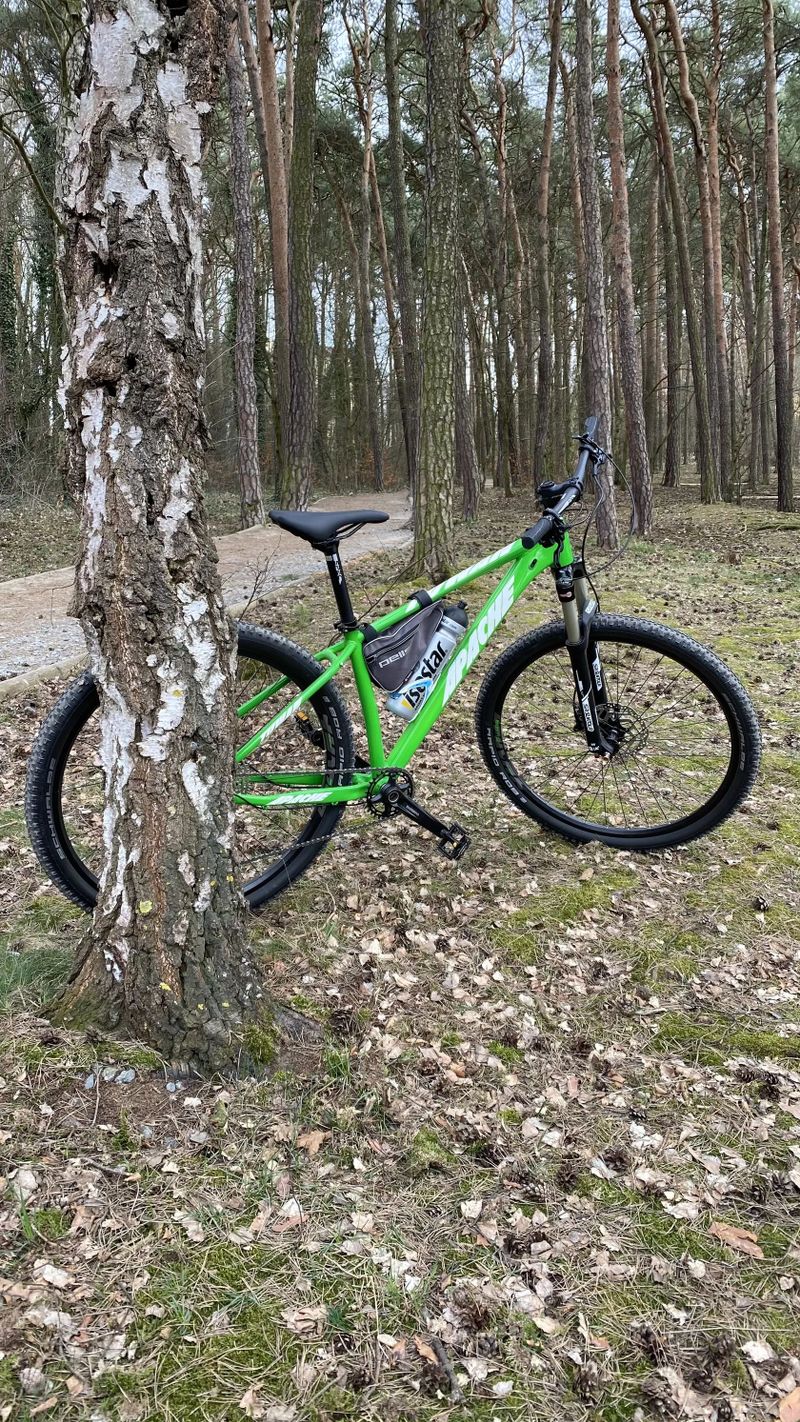29" horské kolo Apache Tuwan A1, acid green, 2021