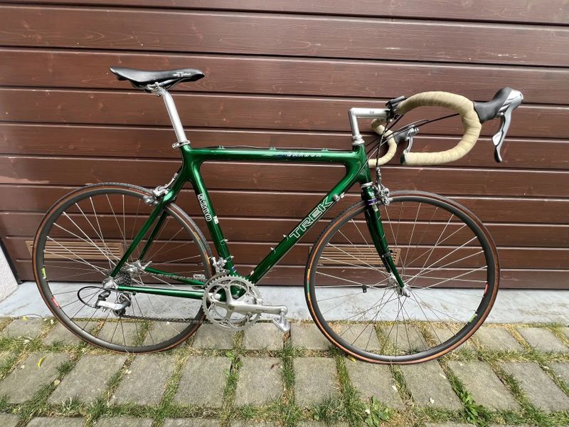 Silniční kolo Trek 5200 OCLV (USA), Shimano 600, top stav – sběratelský kousek