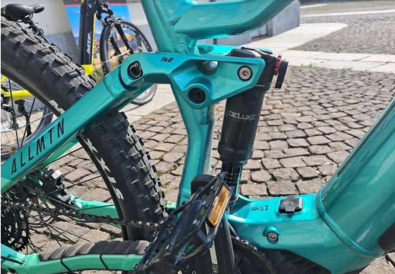 Haibike AllMtn 2 MTB Fully GLOSS_AQUA_GREEN_BLK, 720Wh - Celoodpružené elektrokolo vel. L