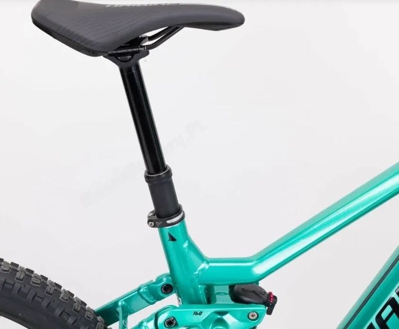 Haibike AllMtn 2 MTB Fully GLOSS_AQUA_GREEN_BLK, 720Wh - Celoodpružené elektrokolo vel. L