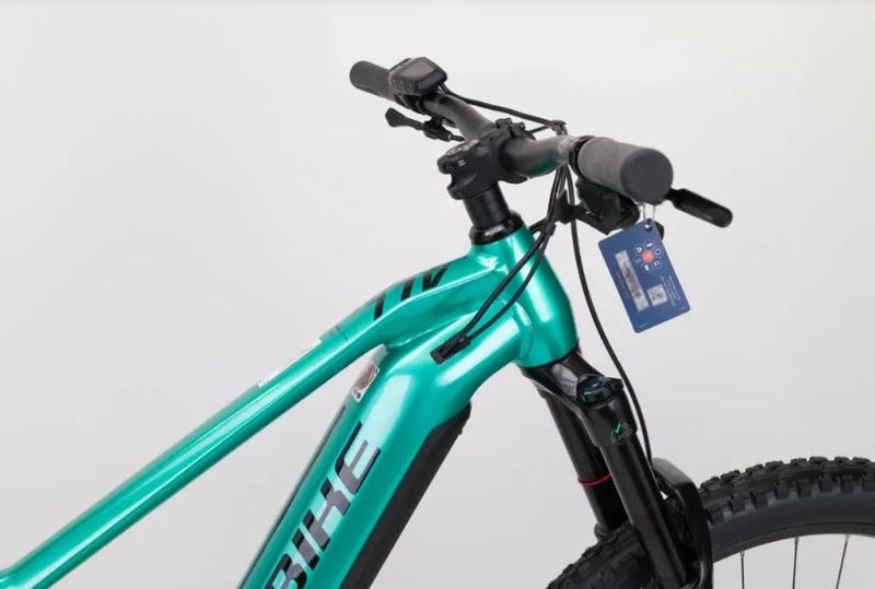 Haibike AllMtn 2 MTB Fully GLOSS_AQUA_GREEN_BLK, 720Wh - Celoodpružené elektrokolo vel. L
