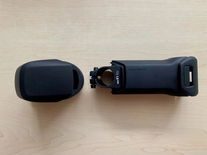 Představec Syncros Foil 1.5 aero 100mm + držák na Garmin