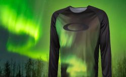 OAKLEY MTB LS Tech Tee Aurora Borealis, vel.XXL