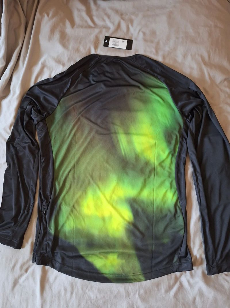 OAKLEY MTB LS Tech Tee Aurora Borealis, vel.XXL