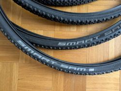 4x Schwalbe Smart Sam 35mm nové a mírně použité 