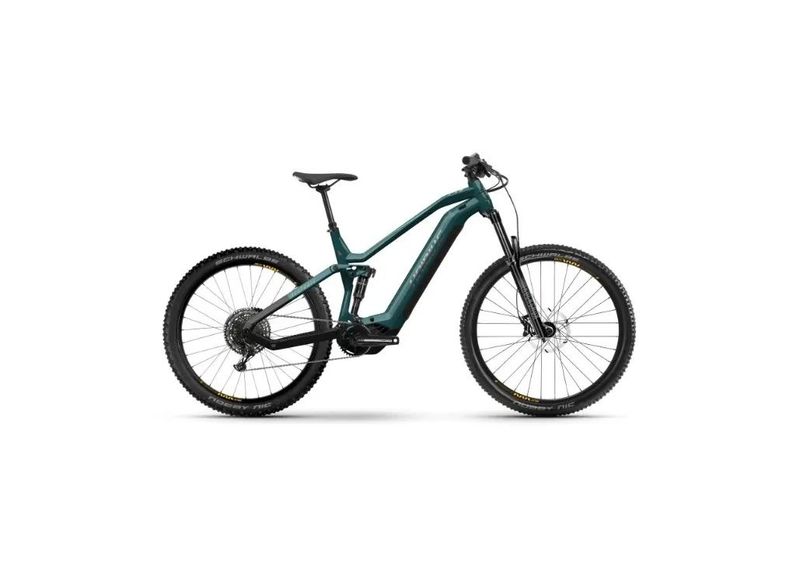Haibike ALLTRAIL 5 High ocean/blk/chrome, 720Wh, celoodpružené elektrokolo vel. S