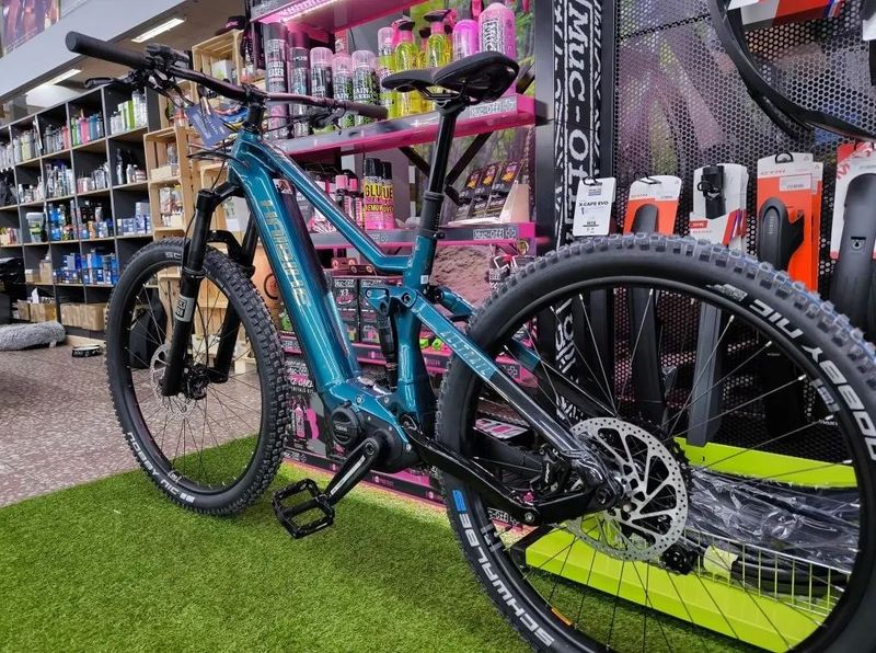 Haibike ALLTRAIL 5 High ocean/blk/chrome, 720Wh, celoodpružené elektrokolo vel. S