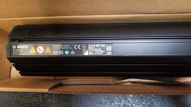 Bosch Powertube 500wh horizontal Gen4 Non-smart 