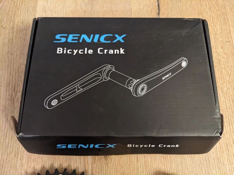Silniční kliky Senicx, nové, 48/32 zubů 
