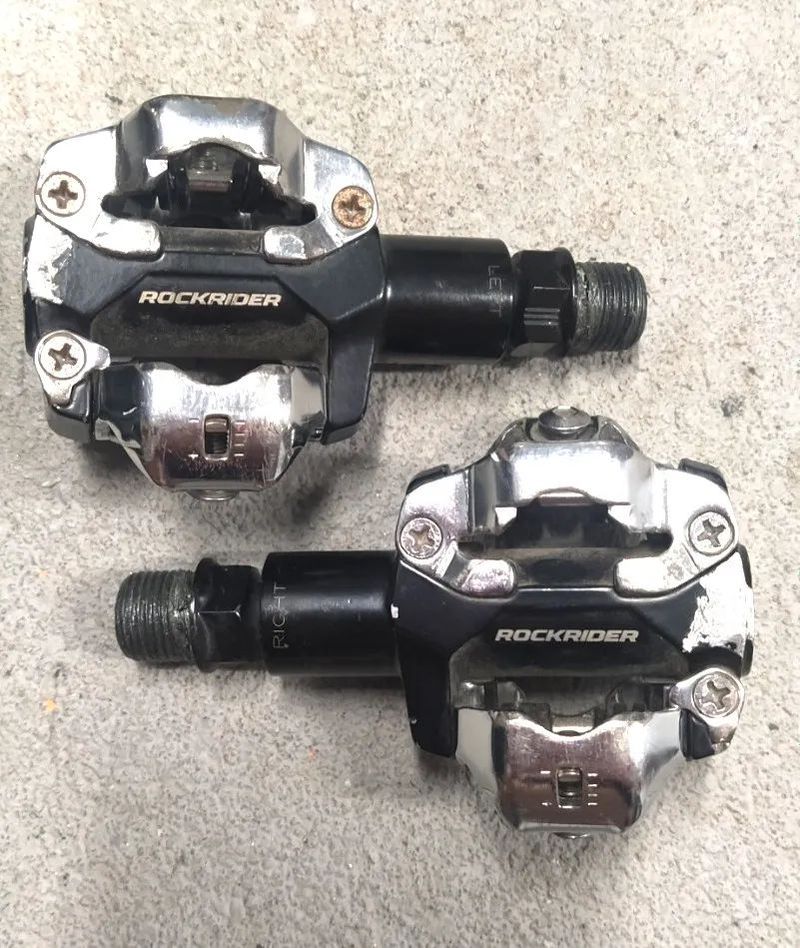 Nášlapné pedály Rockrider shimano SPD