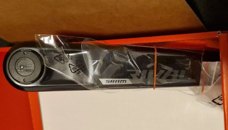 NOVÉ kliky Sram Rival 1 D1 Wide DUB 175mm s powermetr / wattmetr Quarq