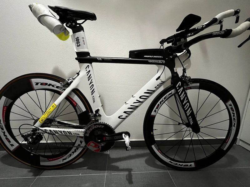 Canyon Speedmax CF F10, 2x10, 53x39, Ultegra, Dura-Ace, Vision, ProfileDesign(časovka,triatlon,koza)