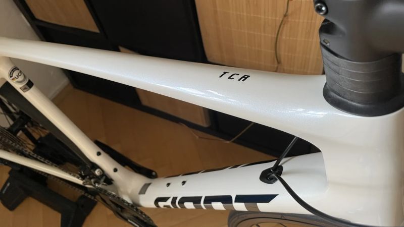 Giant TCR Advanced 2 Disc White / carbon / vel.ML