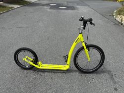 Prodám nevyužitou Koloběžku Kostka HILL MAX KID G5 neon lemon 