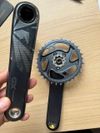 Prodám použité kliky Sram GX Carbon 175mm, převodník 32T 