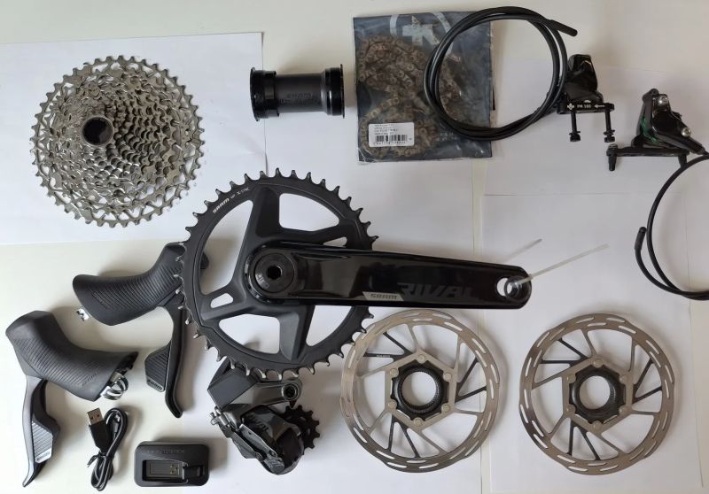 El. sada SRAM 1x12 pro gravel