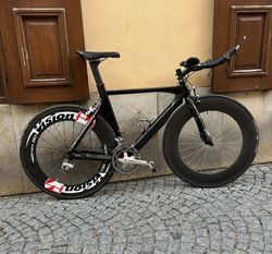 Thömus TT / Triatlonové kolo – karbon, Ultegra, Vision Metron 90