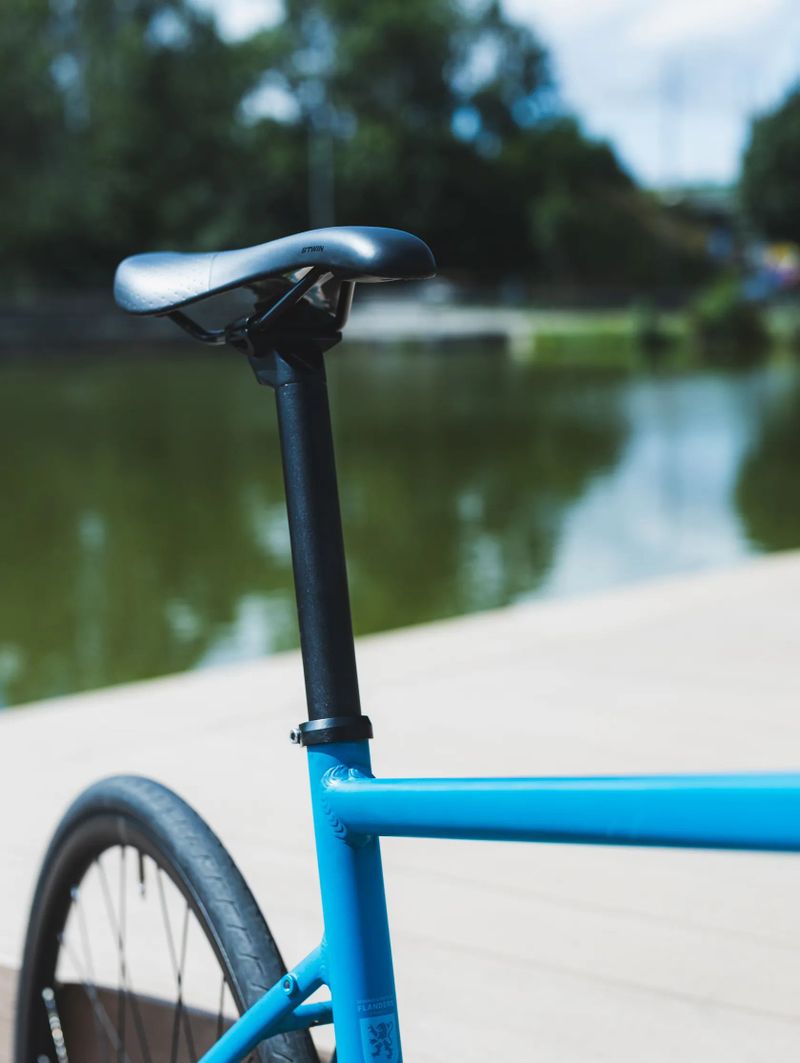 Silniční kolo – Triban RC500 s kotoučovými brzdami modré