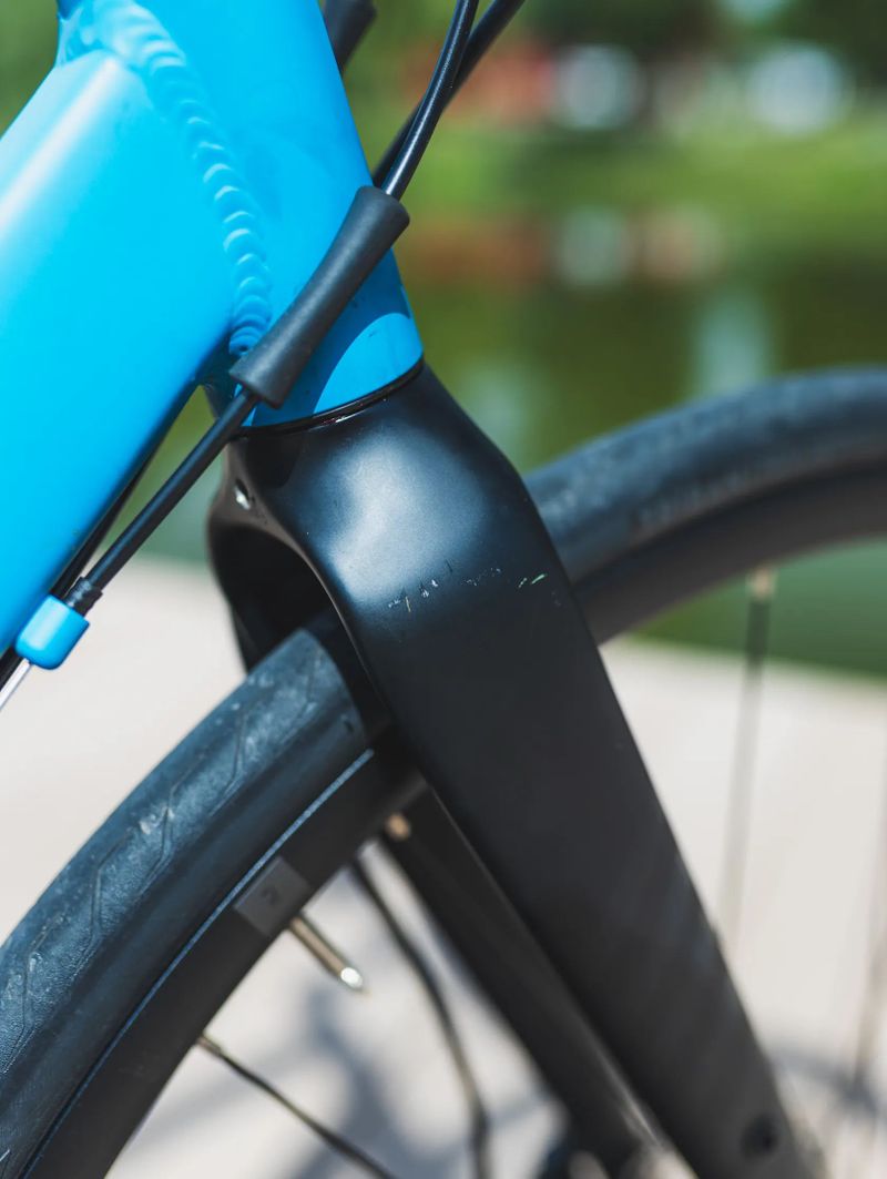 Silniční kolo – Triban RC500 s kotoučovými brzdami modré