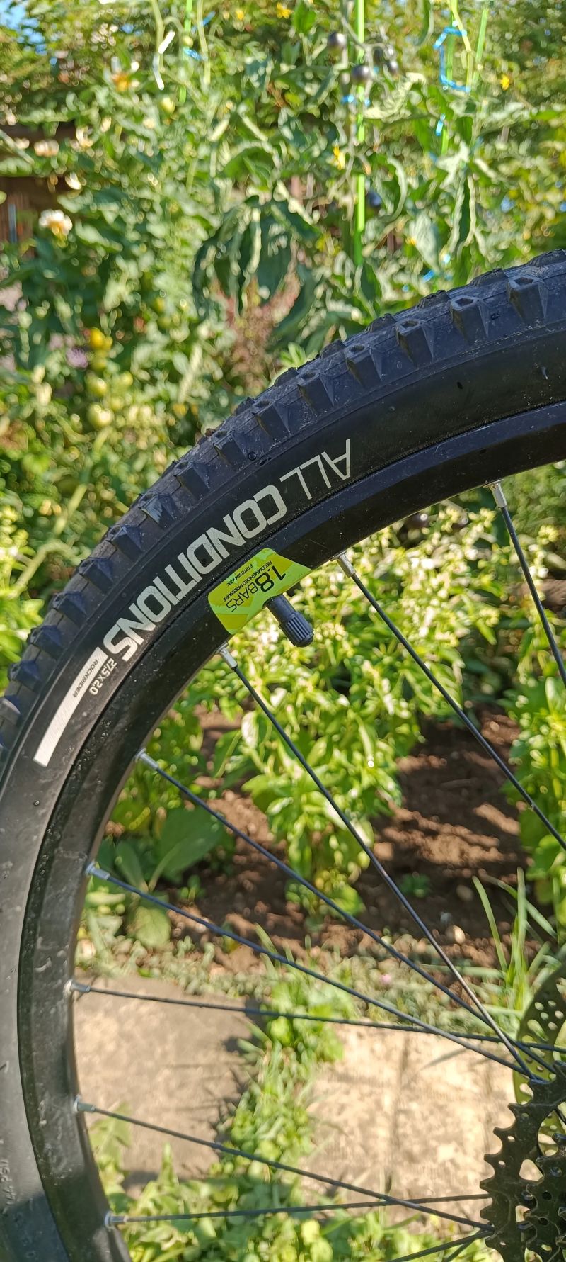 Horské kolo velikost S 1x9 