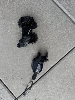 Prodám řazení+prehazovačku Sram Nx 1-11.Vše funkční