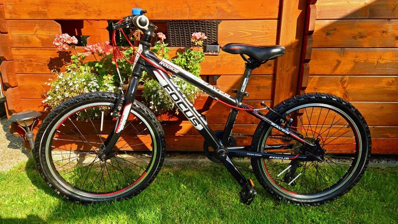 Dětské kolo 20" Focuc Rookie 4-9let postava 100-135cm minimálně použité.
