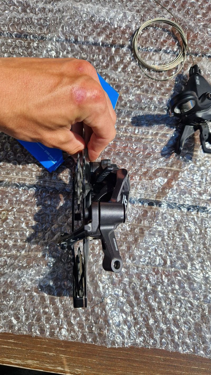 Shimano XT přehazovačka + řazení 