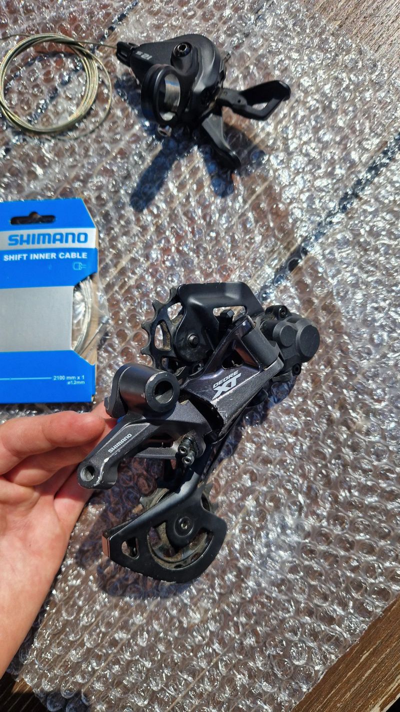 Shimano XT přehazovačka + řazení 