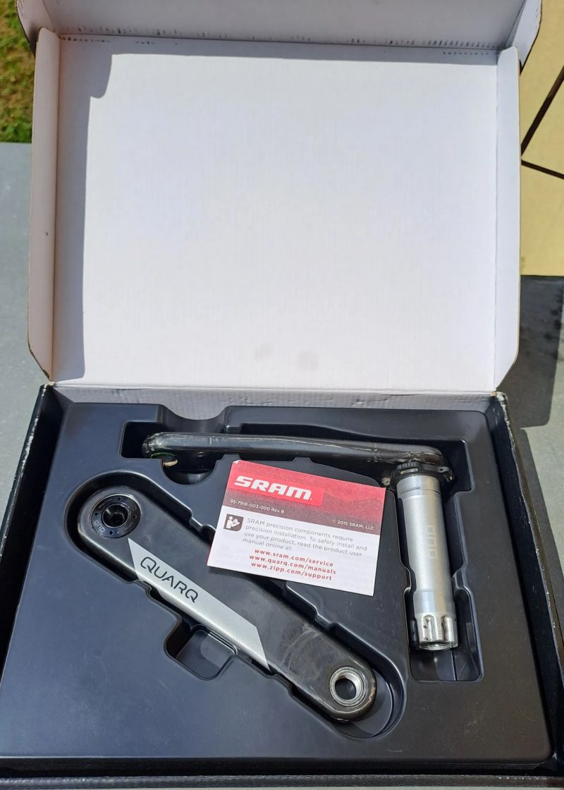Samostatné kliky bez převodníků DUB Quarq Gloss 172.5 BEZ POWERMETERU