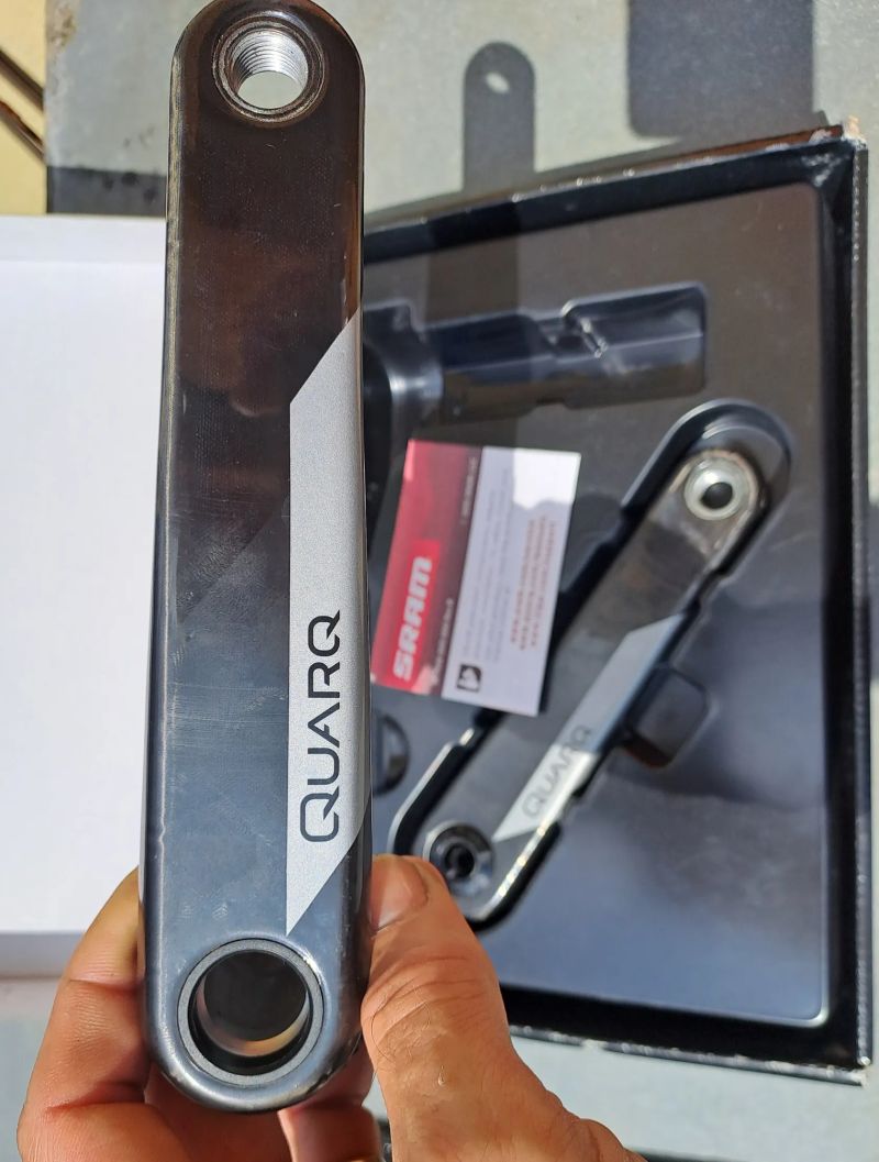 Samostatné kliky bez převodníků DUB Quarq Gloss 172.5 BEZ POWERMETERU