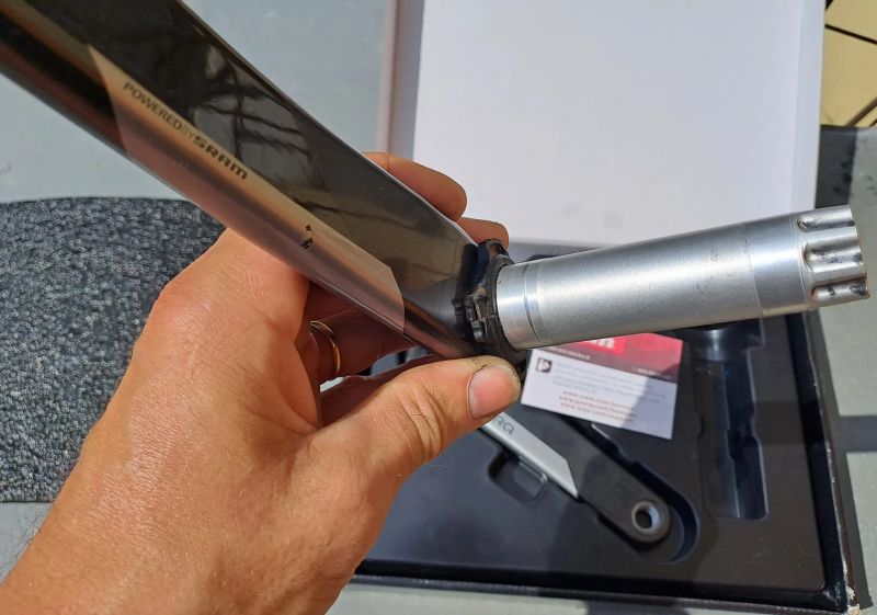 Samostatné kliky bez převodníků DUB Quarq Gloss 172.5 BEZ POWERMETERU