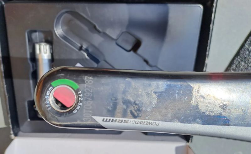 Samostatné kliky bez převodníků DUB Quarq Gloss 172.5 BEZ POWERMETERU