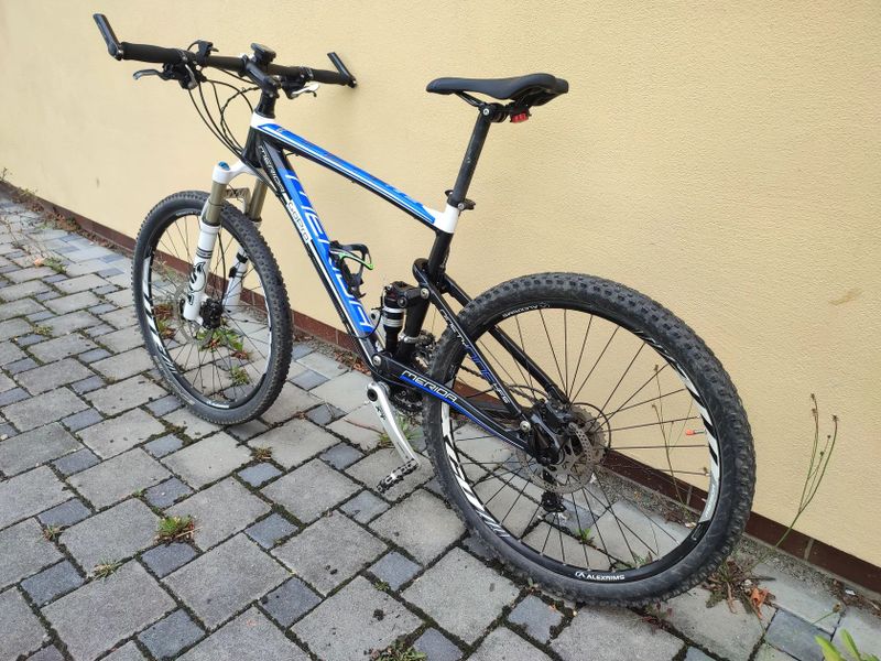 Horské celoodpružené kolo Merida Ninety Nine XT-D edition 