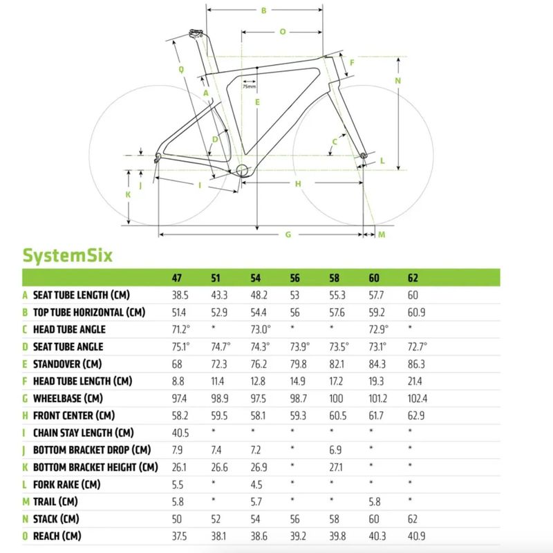 Canonndale SystemSix Disc Ultegra (Vel. 56)
