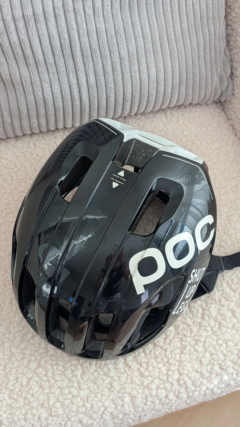 POC Ventral Spin Uranium Black vel.M(54/59)