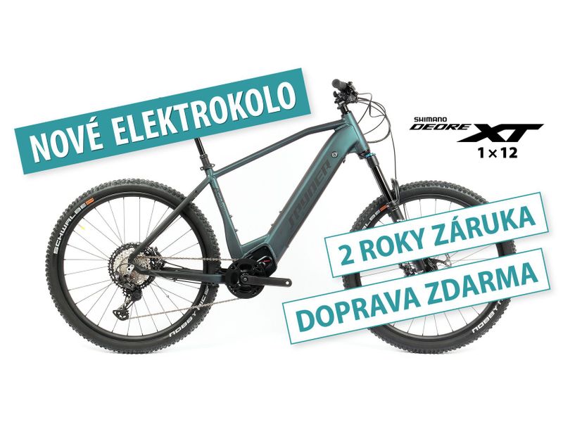 Nové elektrokolo MTB 29" Spyder Brose S SHIMANO XT 1x12 ve vel. S, M a L - barva na přání