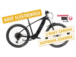 Nové elektrokolo MTB 29" Viking Pro Bafang M500 SRAM SX Eagle 1x12 ve vel. S, M a L - matná černá