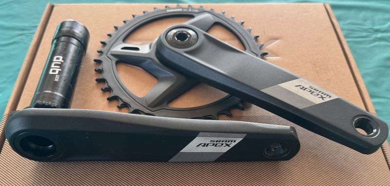 Kliky Sram Apex 1 D1 DUB Wide 170 mm s převodníkem 40 zubů