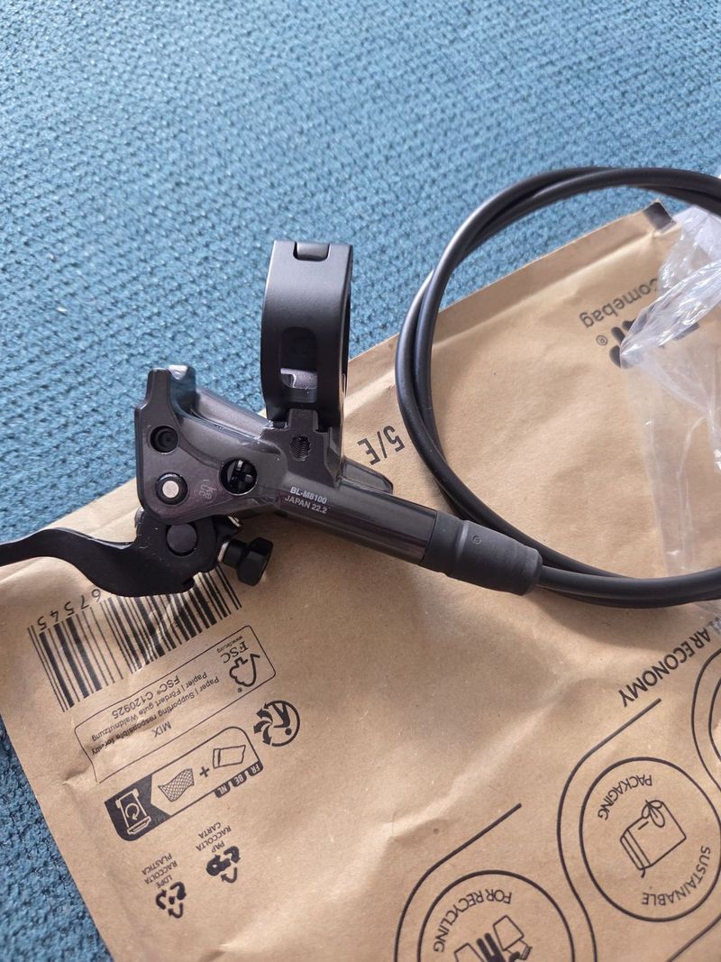 Shimano Deore XT BR-M8120 kotoučová brzda 4 pístová (Přední/Zadní set)