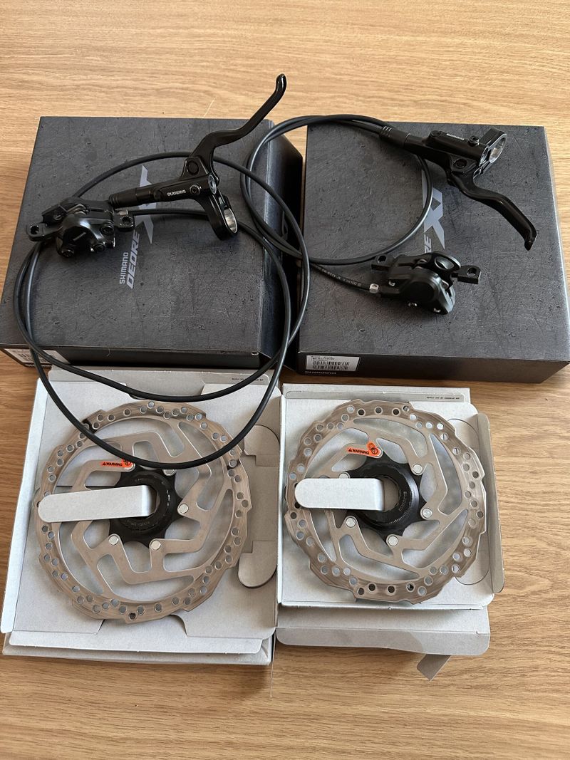 Kotoučové Brzdy Shimano MT 201 včetně kotoučů 