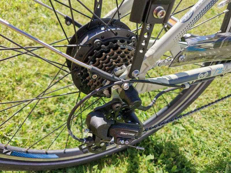 Dámské elektrokolo MTF City Line Comfort Design–vhodné pro seniory, rekreační cyklisty i ženy