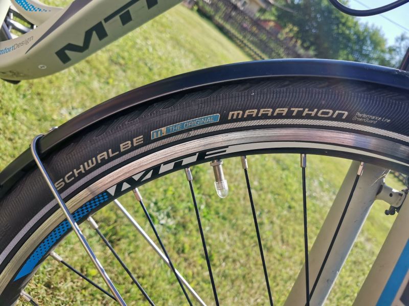 Dámské elektrokolo MTF City Line Comfort Design–vhodné pro seniory, rekreační cyklisty i ženy